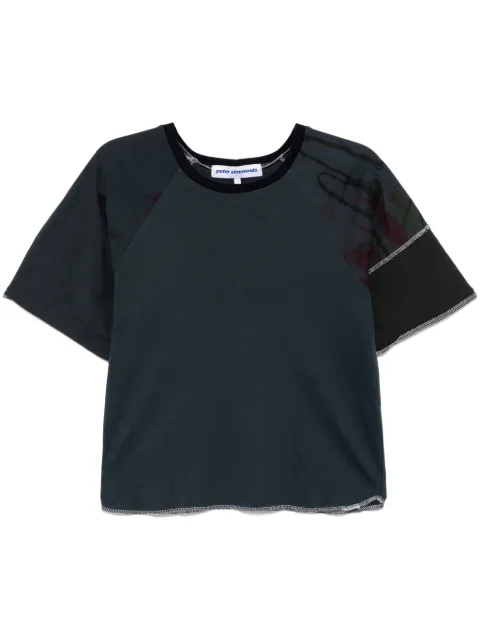 Stain Shade panelled T-shirt