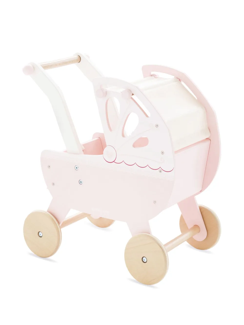 Image 1 of Le Toy Van Retro Wooden Doll stroller