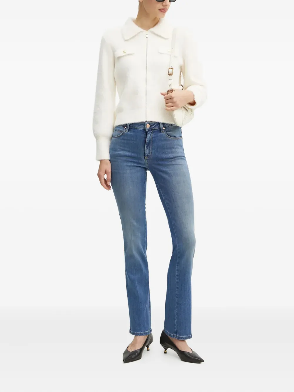 GUESS USA Jeans met logopatroon - Blauw