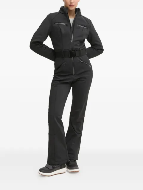 GUESS USA quilted-panel belted ski jumpsuit