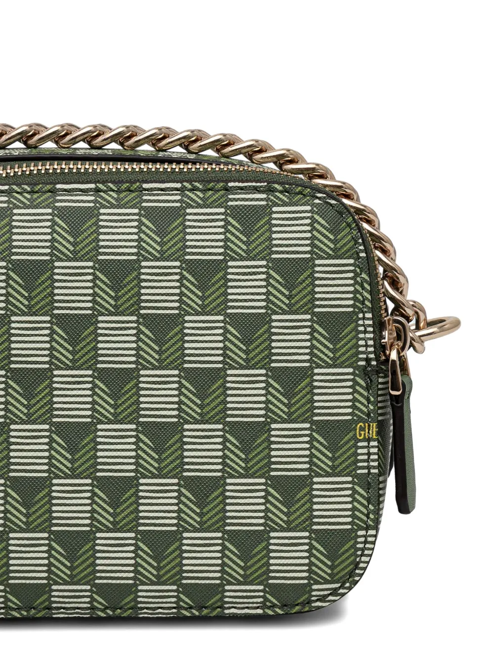 Guess Usa G Wave Cross Body Bag In Green