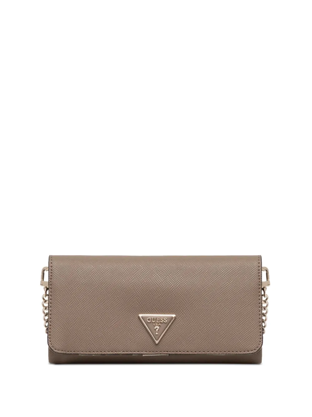 GUESS USA Noelle clutch bag | Brown | Image 1