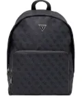GUESS USA Vezzola monogram-patterned backpack - Black