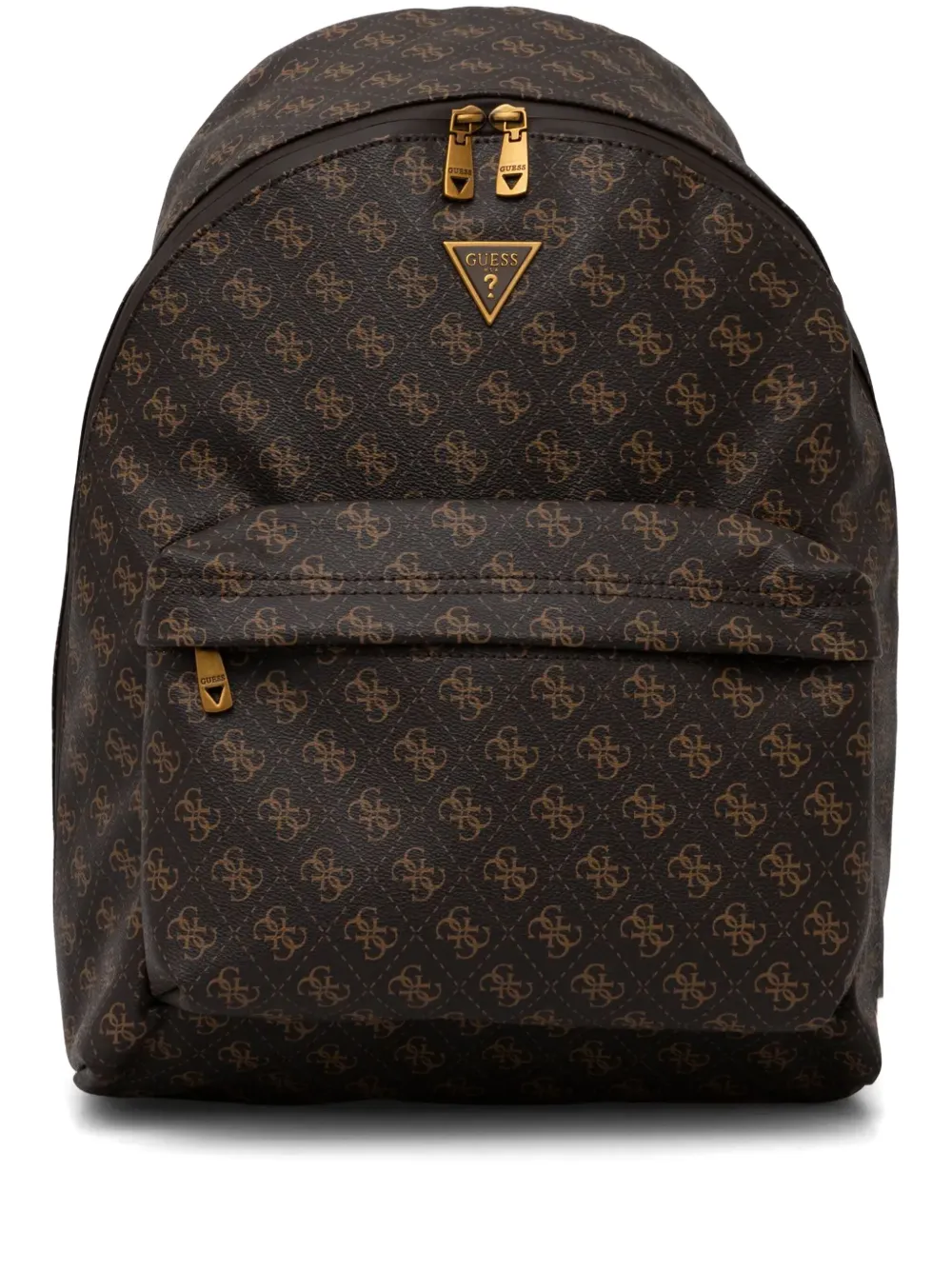 monogram pattern backpack