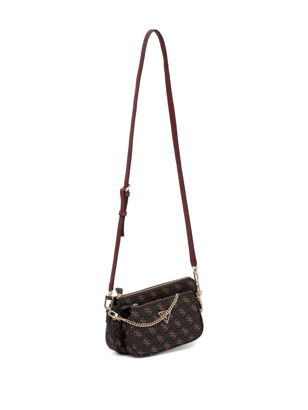 GUESS USA MONOGRAMMED CROSS BODY BAG