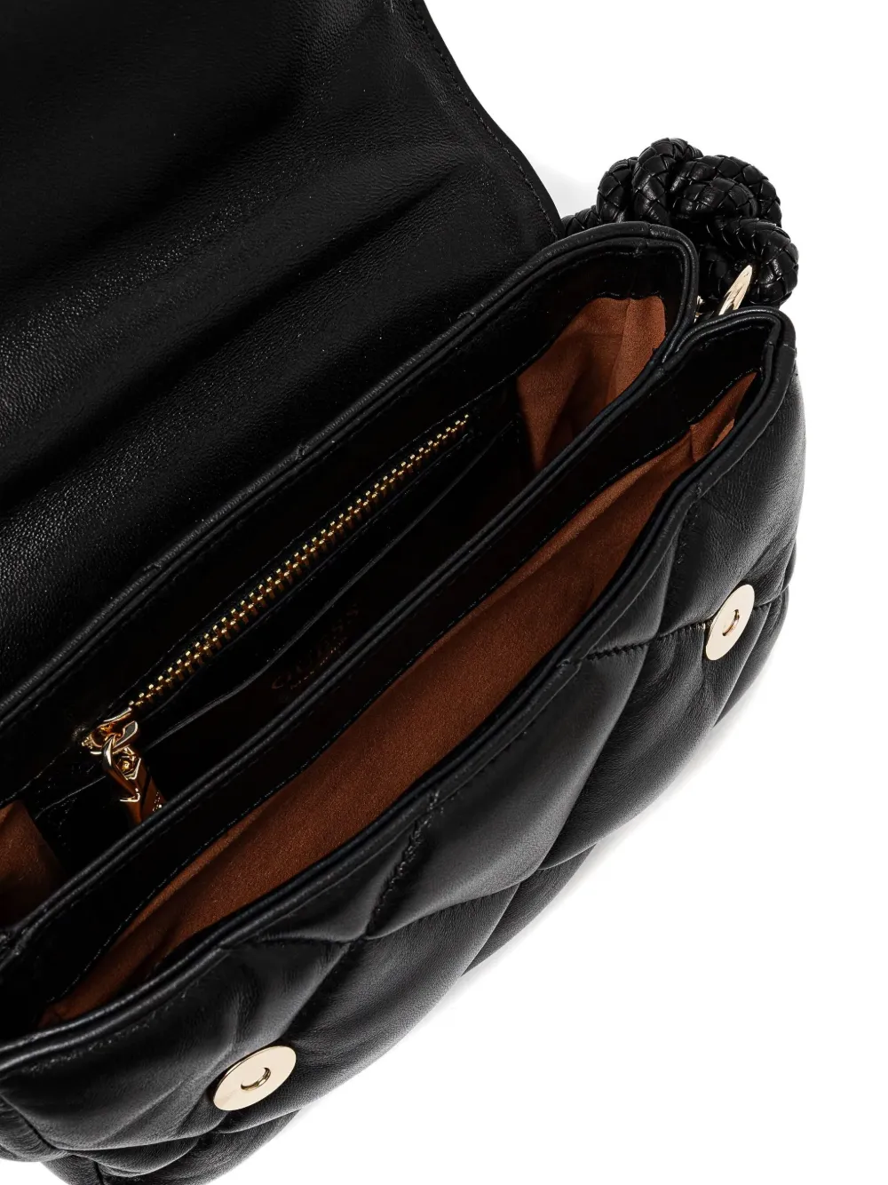 GUESS USA Leren shopper Zwart