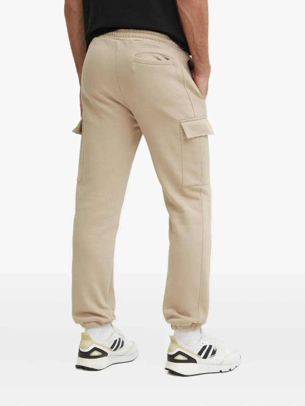 GUESS USA Cargo trainingsbroek met logoplakkaat Beige