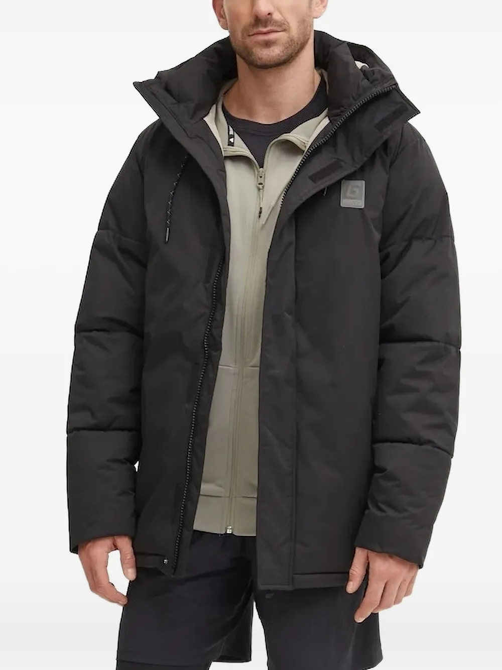 GUESS USA Jack met logoplakkaat Zwart
