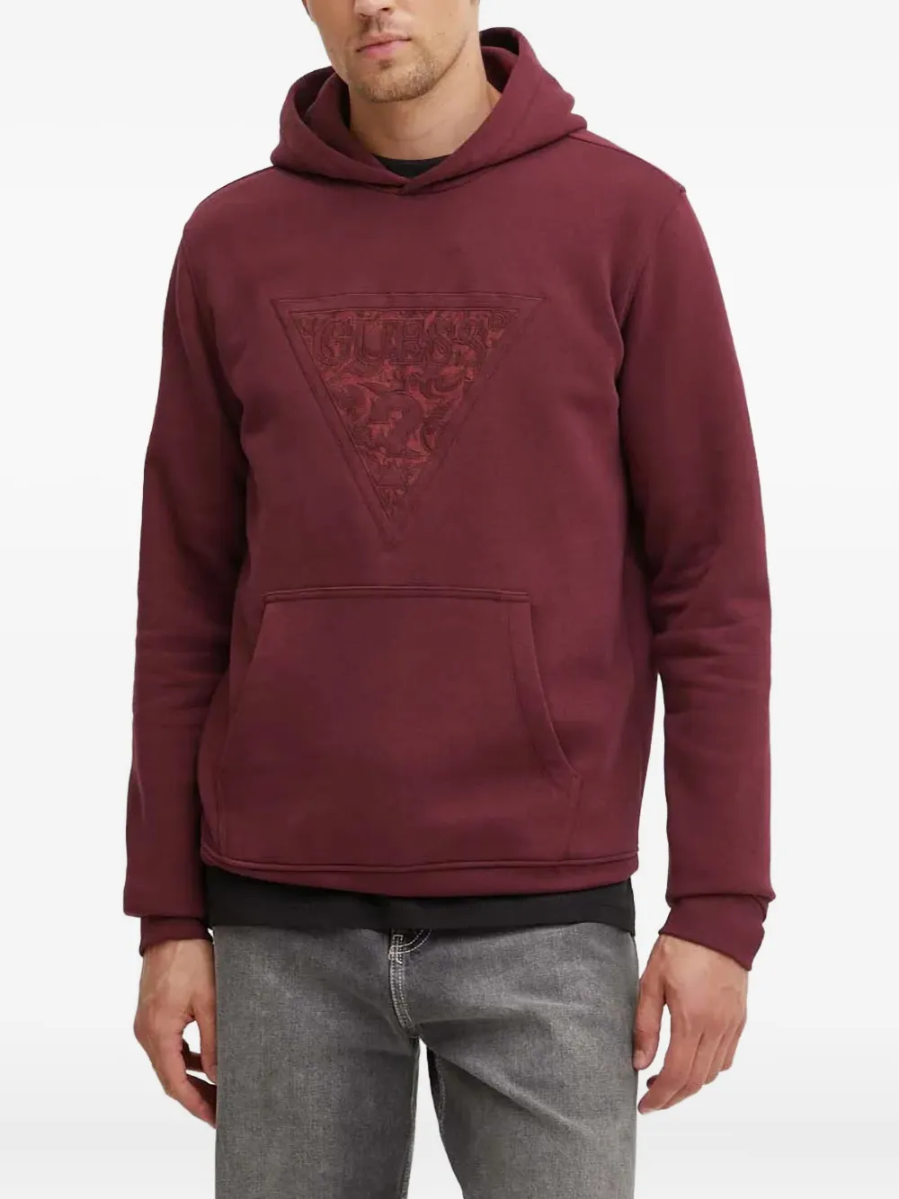 GUESS USA hoodie bordada | rojo | Image 1