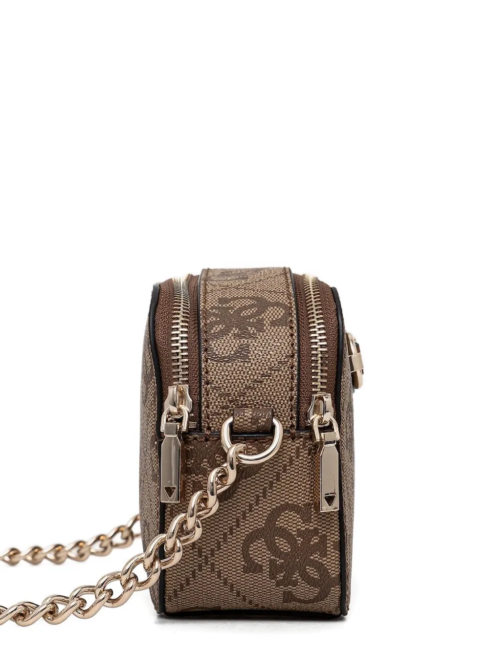 GUESS USA Crossbodytas met logopatroon Bruin