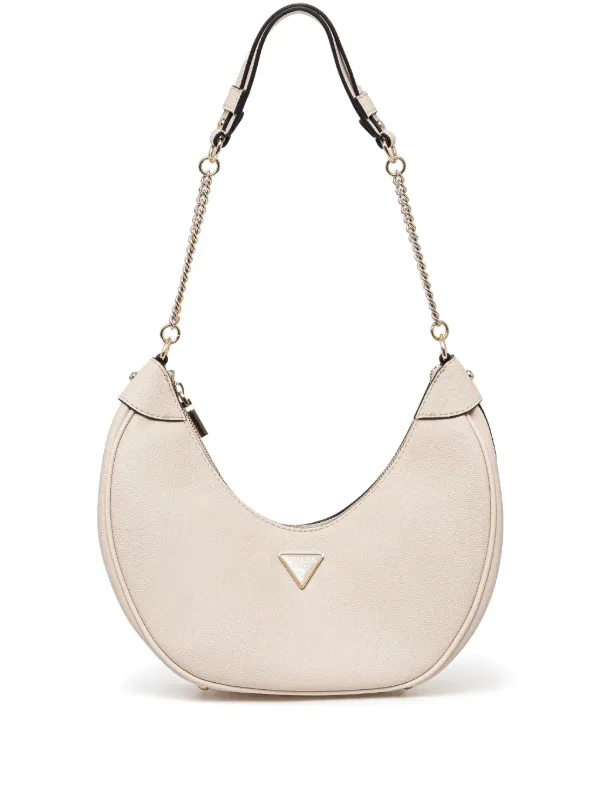 GUESS USA Hobo Fedora Shoulder Bag Neutrals FARFETCH ID