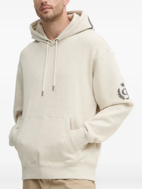 GUESS USA logo-embroidered hoodie