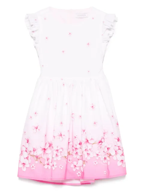 Monnalisa vestido con estampado floral