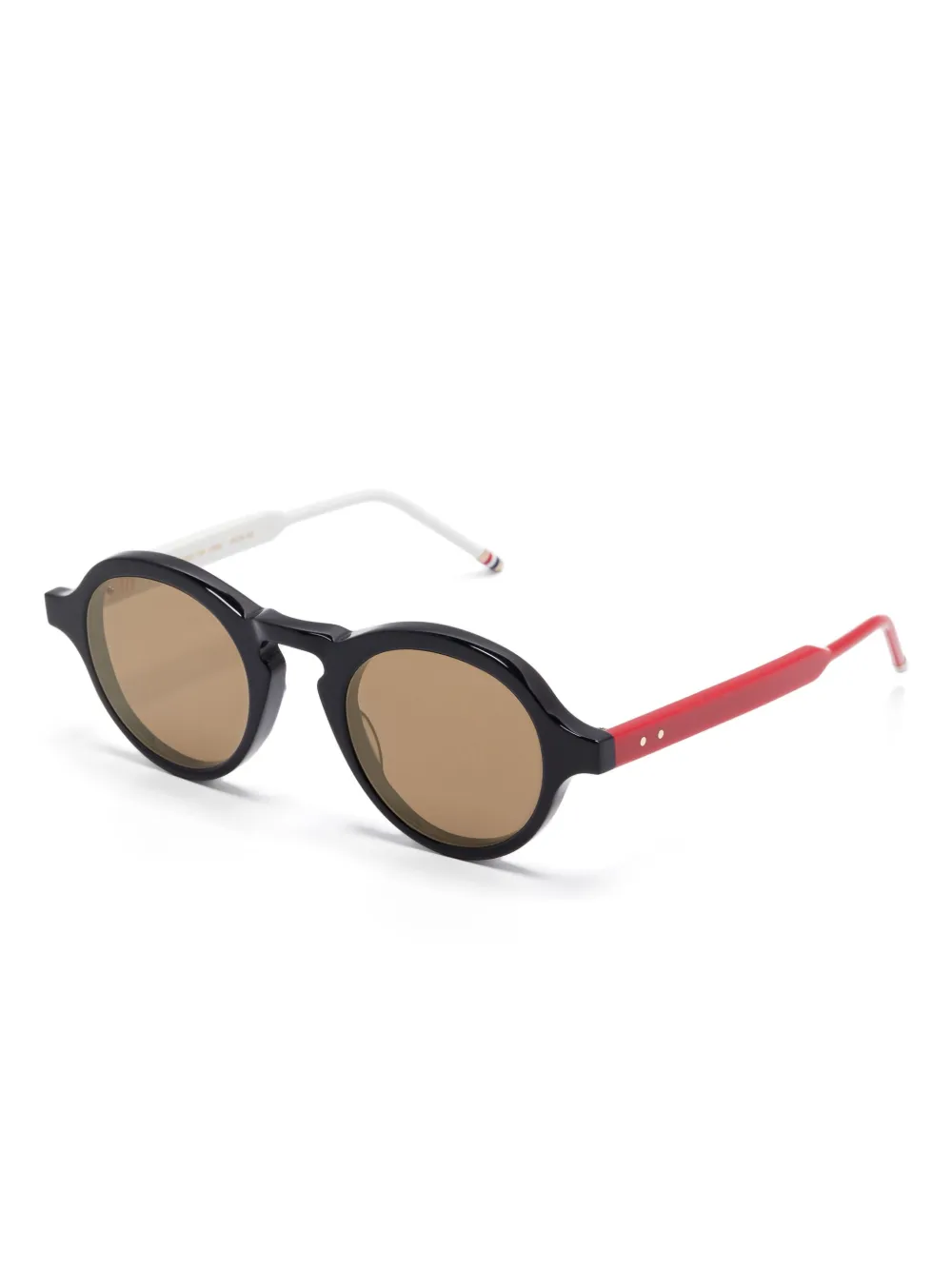 Thom Browne Eyewear Zonnebril met pantos montuur - Zwart