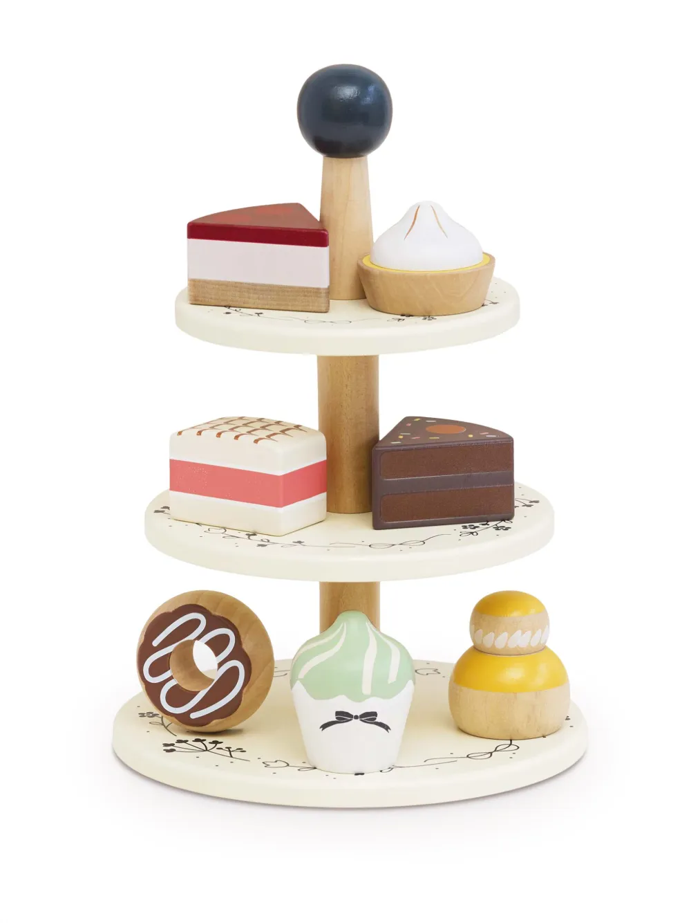 Le Toy Van juego Three Tier Cake Stand | neutro | Image 1