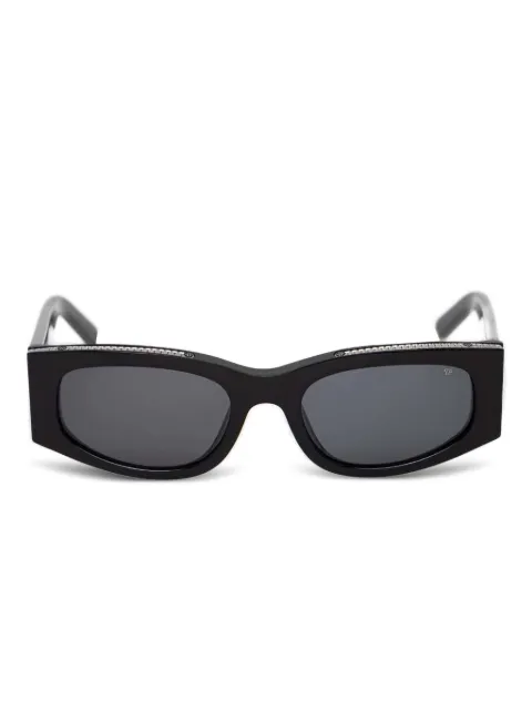 Philipp Plein Eyewear نظارة شمس بإطار مستطيل