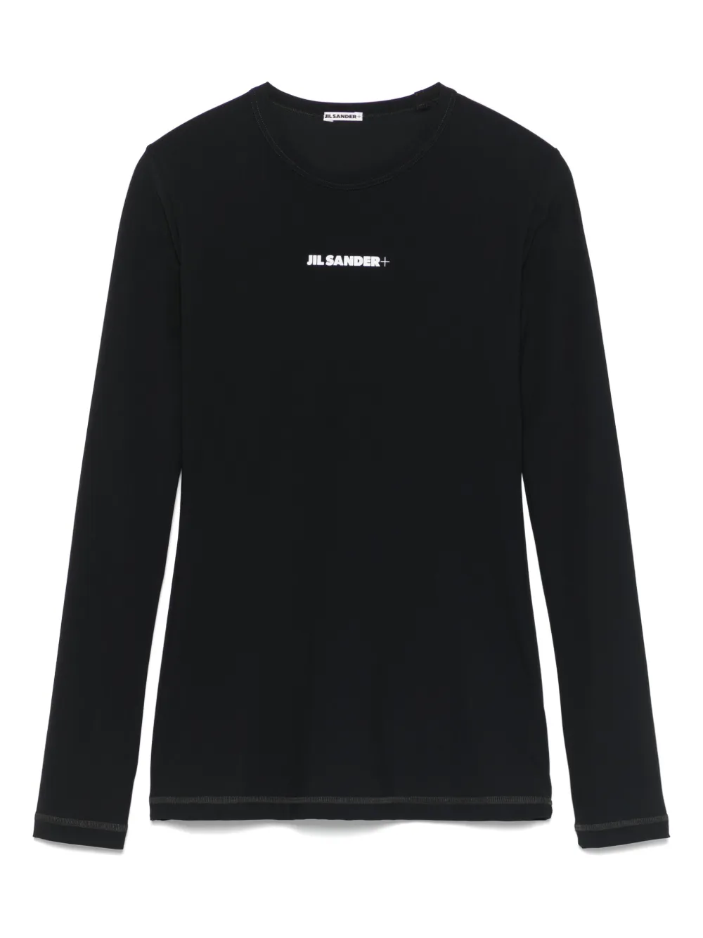 Jil Sander ストレッチ Tシャツ - ブラック Jil Sander ストレッチ Tシャツ - ブラック