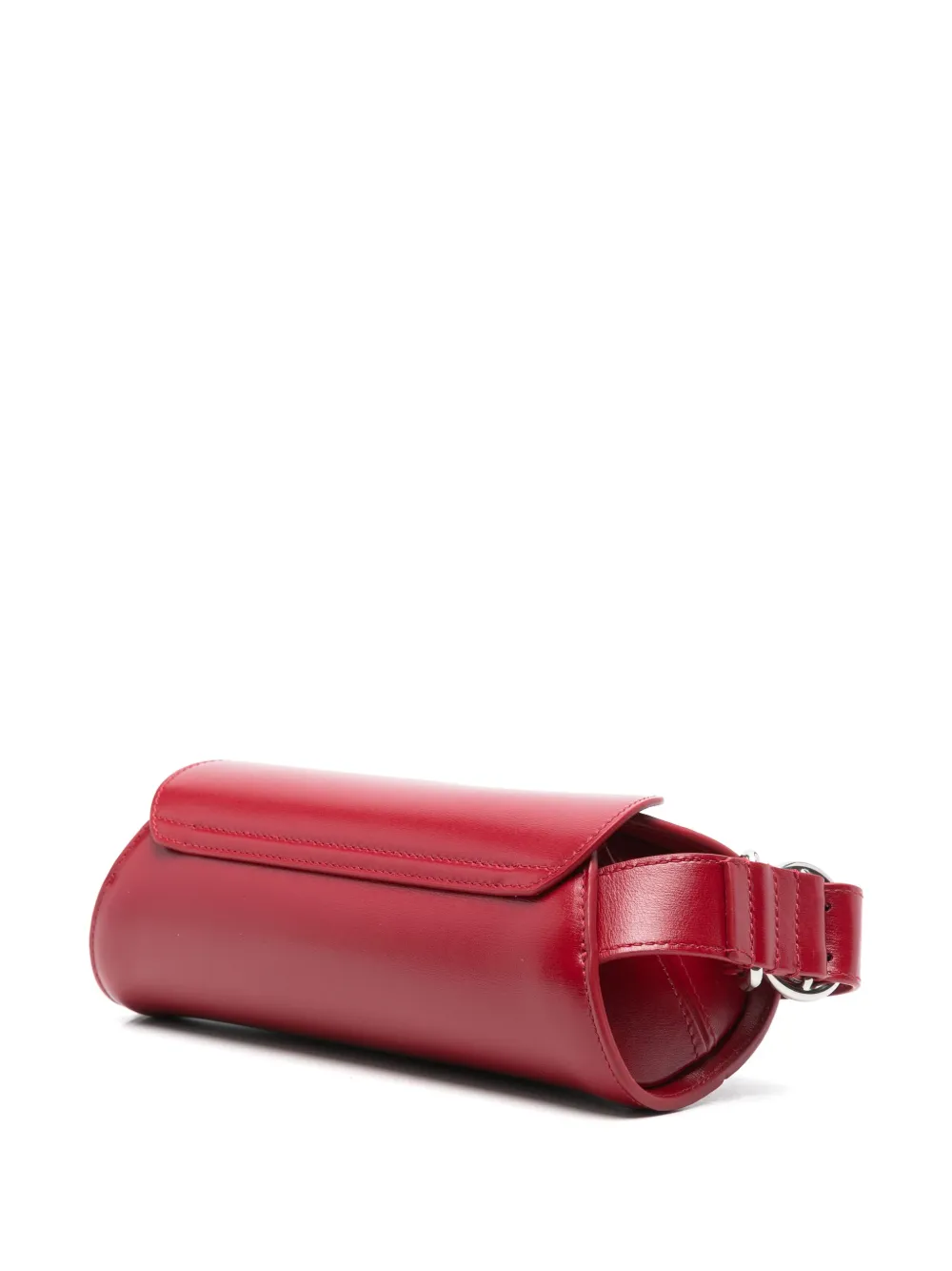 Jil Sander Cannolo kleine schoudertas Rood