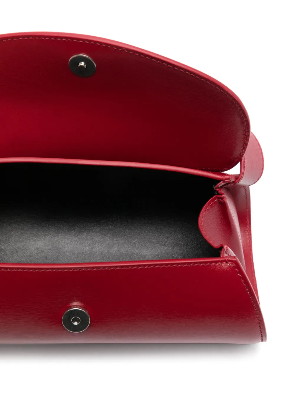 Jil Sander Cannolo kleine schoudertas Rood