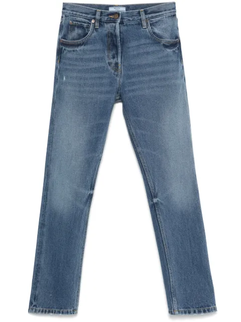 Prada logo-patch jeans