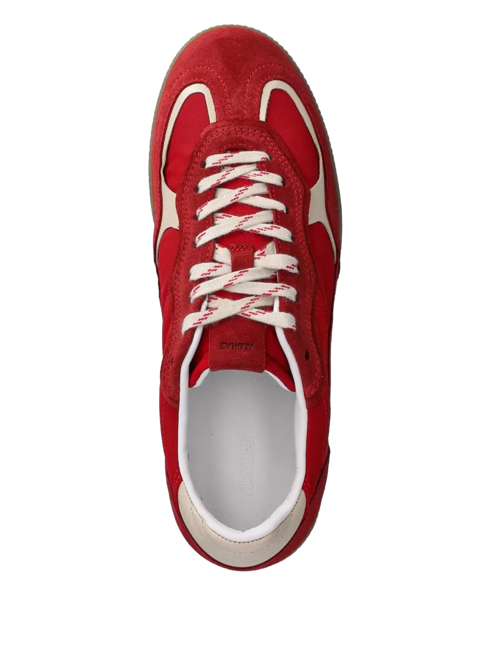 ALOHAS suede panelled sneakers Red