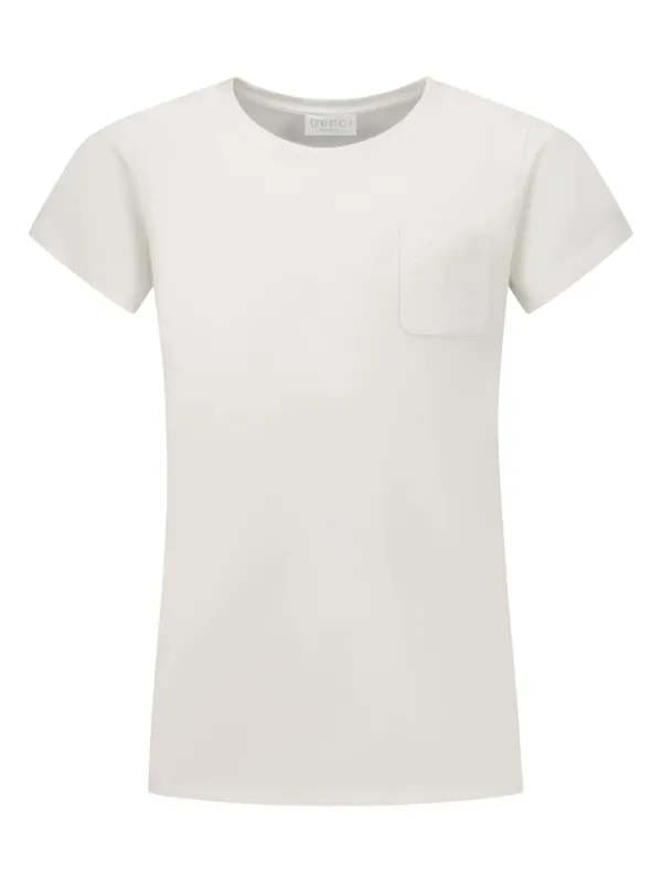 Gucci Kids ロゴ Tシャツ | ホワイト | FARFETCH JP