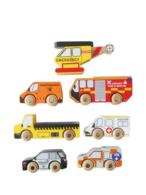 Le Toy Van Emergency Helicopter & Rescue Cars toys
