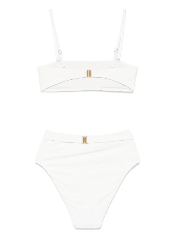 ビキニ ZIMMERMANN Women Swimsuit 4620WSS252 CREBU WHITE ZIMMERMANN Belted swimsuit | THE OUTNET