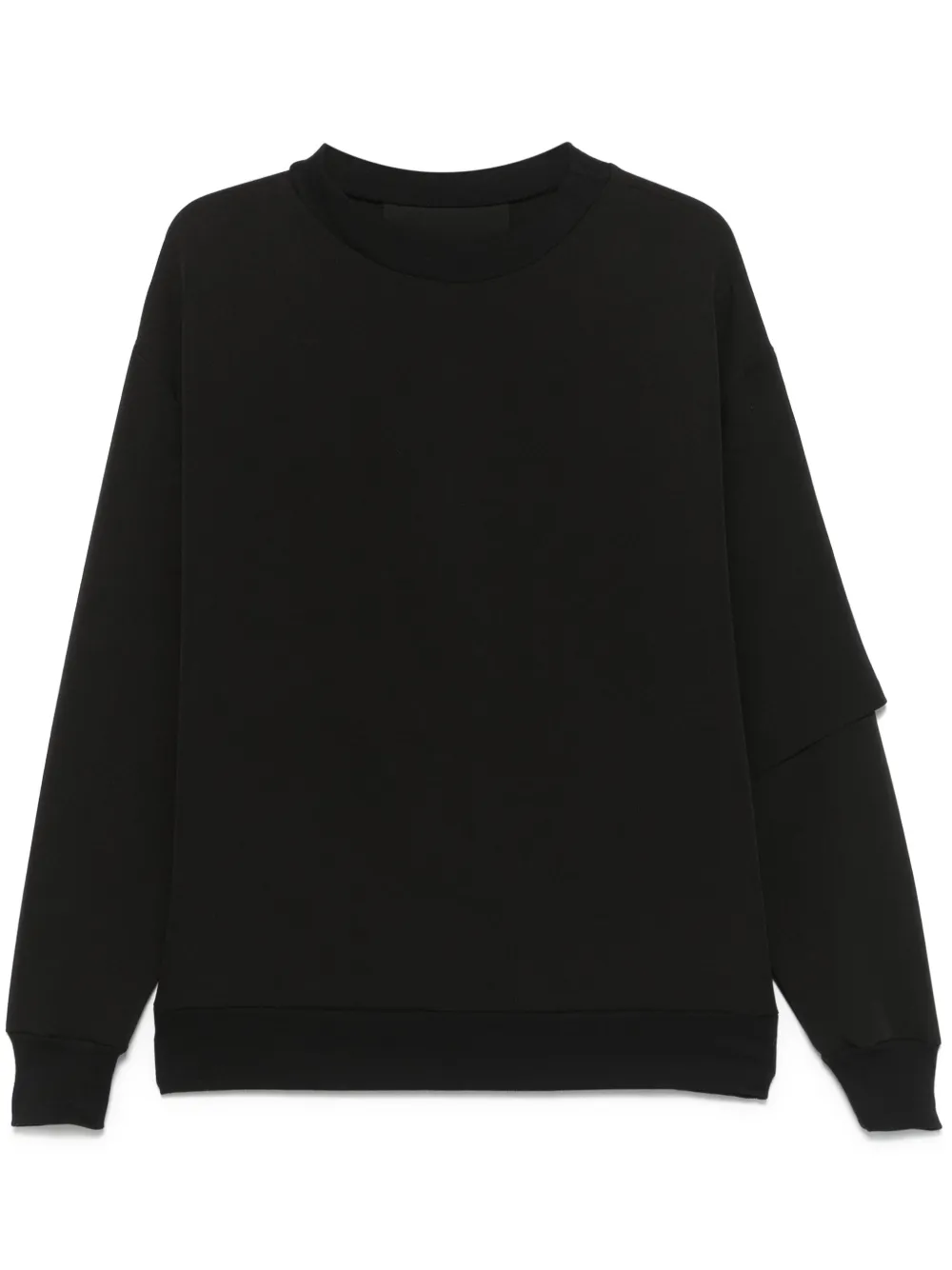 crew-neck sweatshirt