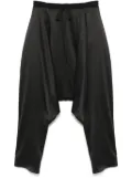 Alchemy drop-crotch trousers - Black