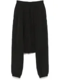 Alchemy drop-crotch trousers - Black