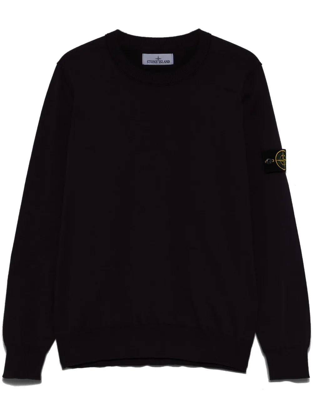 Stone Island Compass-badge Sweater | Purple | FARFETCH