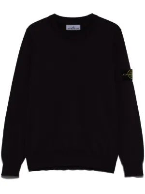 Stone Island ポケットディテール スウェットシャツ | ブラック