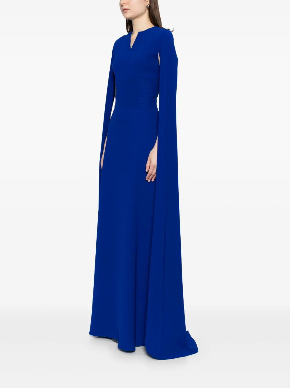 Saiid Kobeisy Tuniek met V-hals Blauw