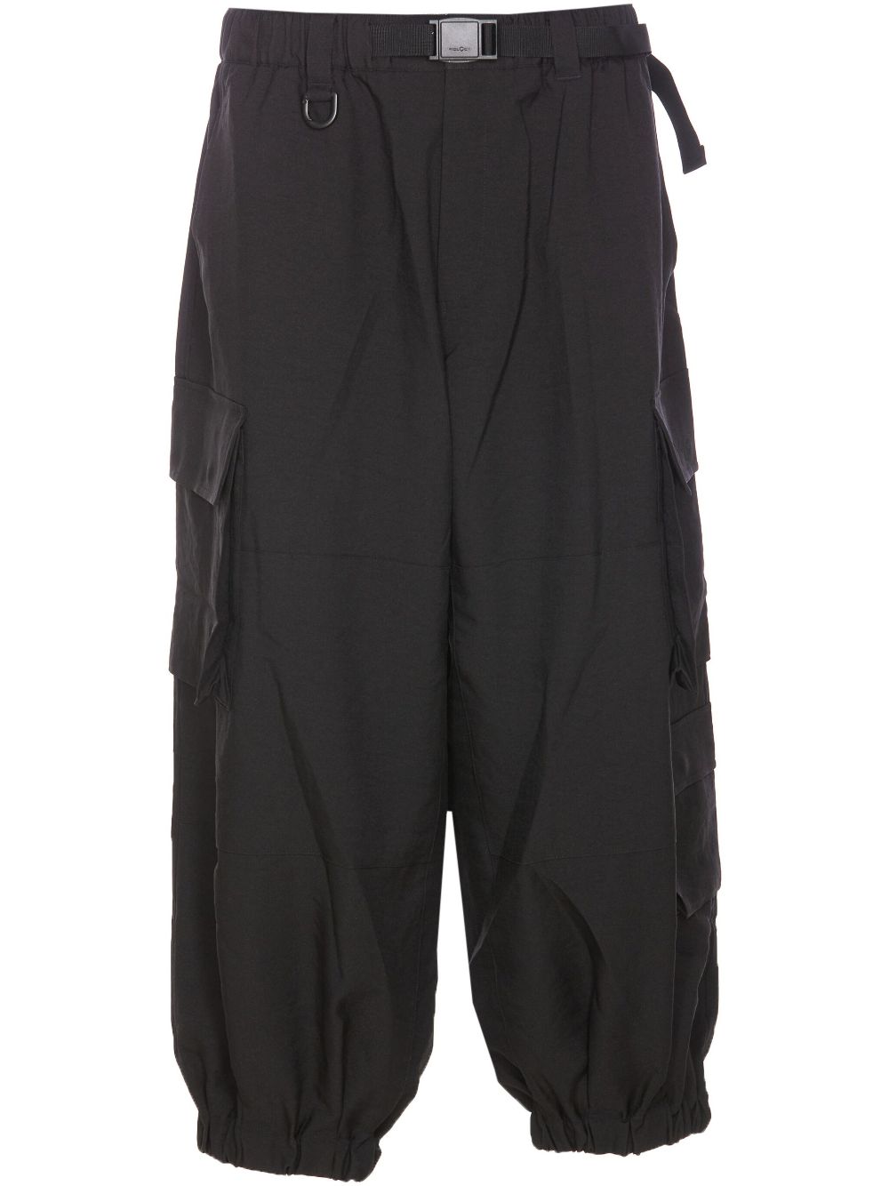 Y-3 Uniform Cuffed Cargo trousers - Black