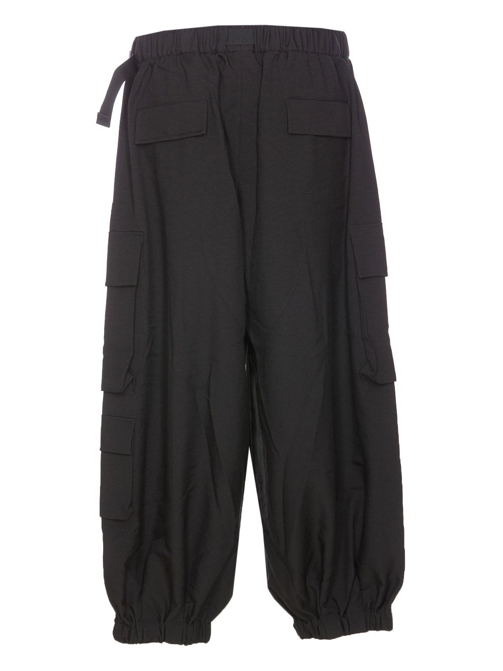 Y-3 Uniform Cuffed Cargo trousers - Black