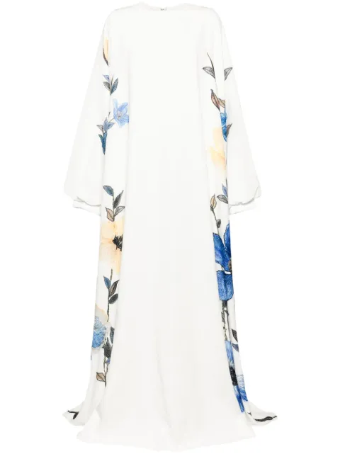 Saiid Kobeisy floral printed kaftan