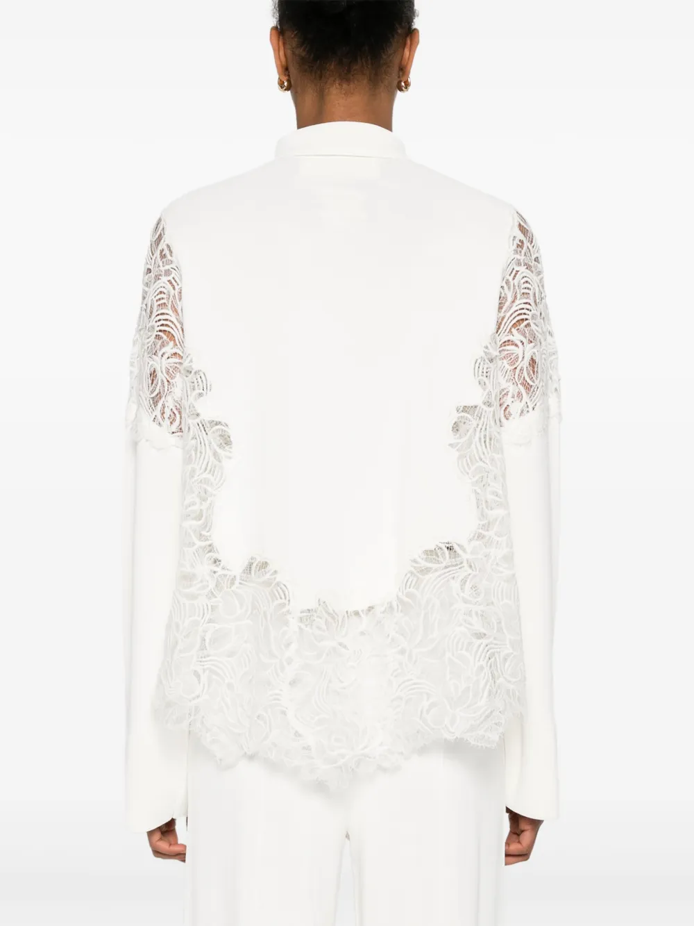 Ermanno Scervino Blouse met lange mouwen Beige