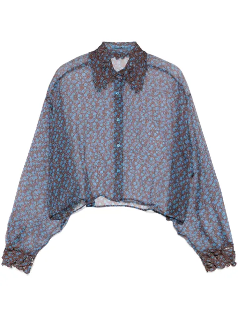 Ermanno Scervino floral-print shirt