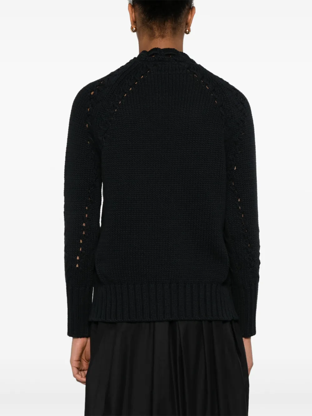 Ermanno Scervino Vest met speld detail Blauw