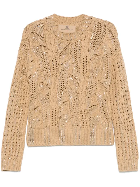 Ermanno Scervino crystal-embellished sweater