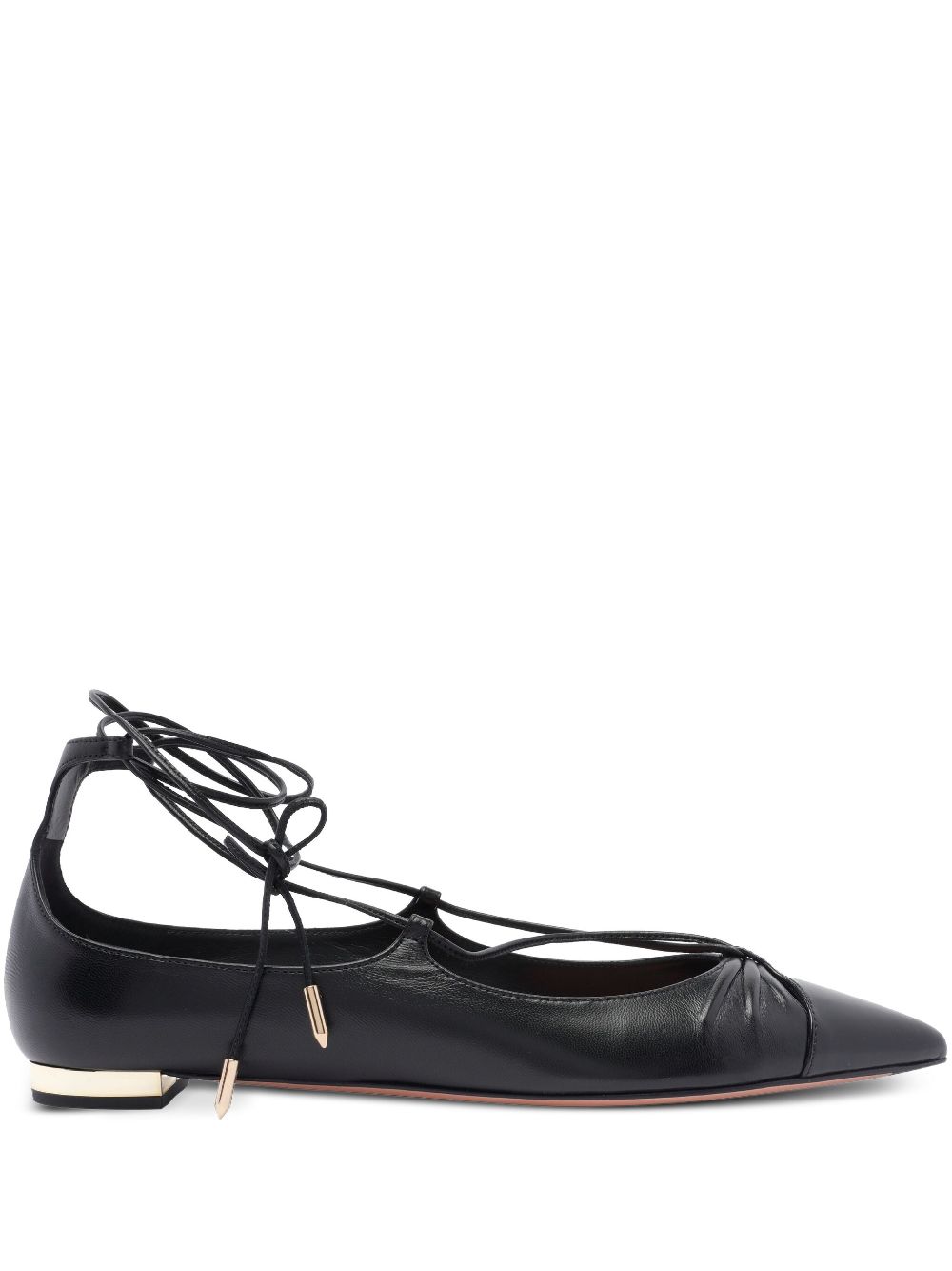 Aquazzura Gabi ballerina shoes - Black