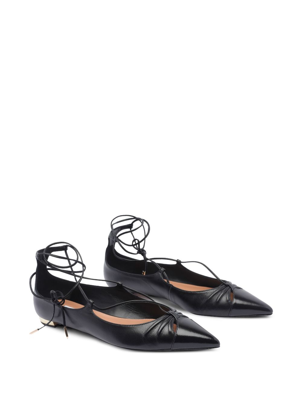 Aquazzura Gabi ballerina shoes - Zwart