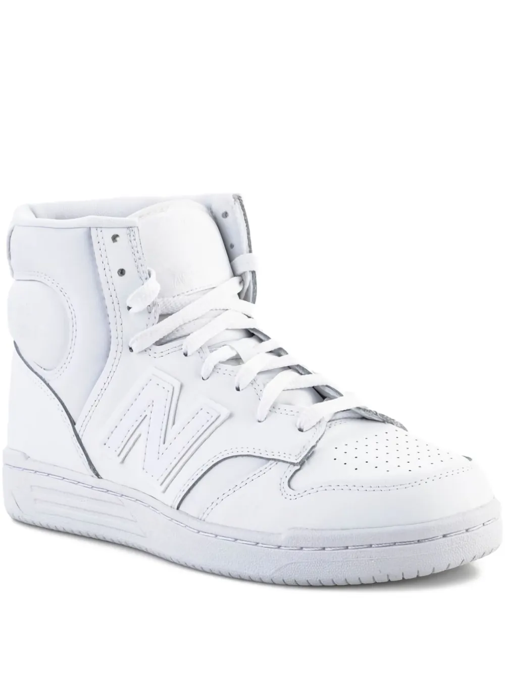 New Balance 480 High "Triple White" sneakers