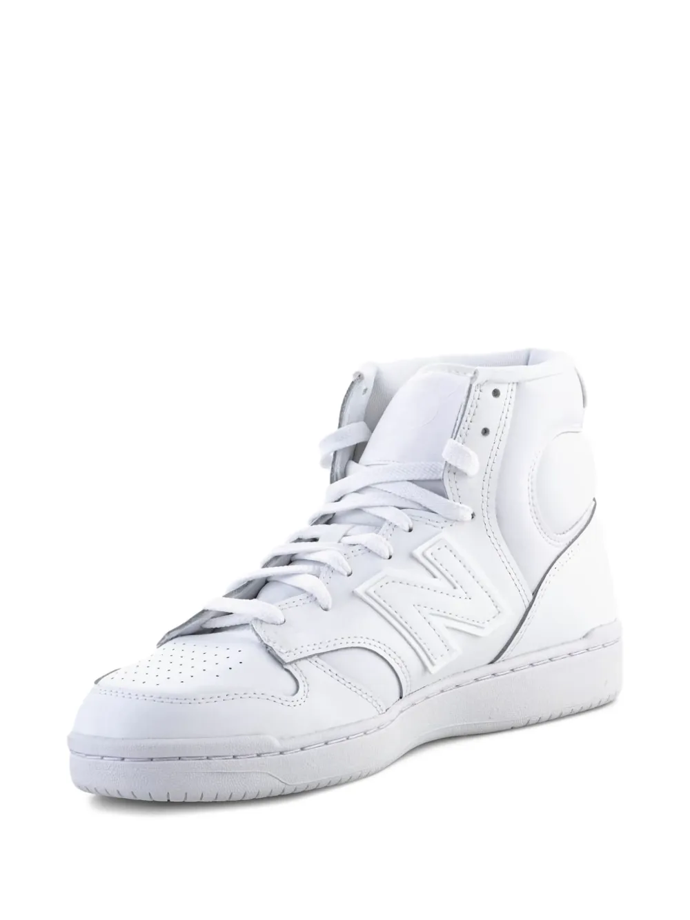 New Balance 480 High "Triple White" sneakers