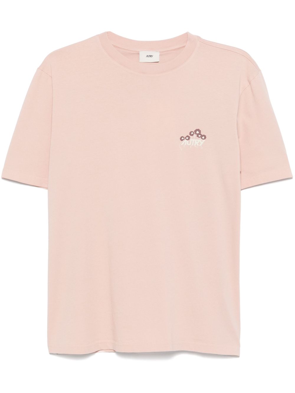 Autry logo-print T-shirt - Pink