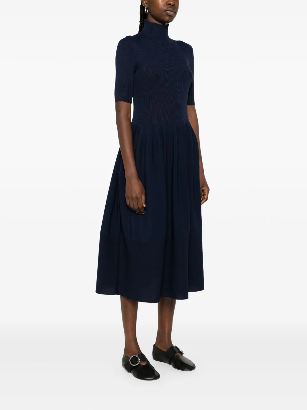 CFCL Rivulet midi-jurk Blauw