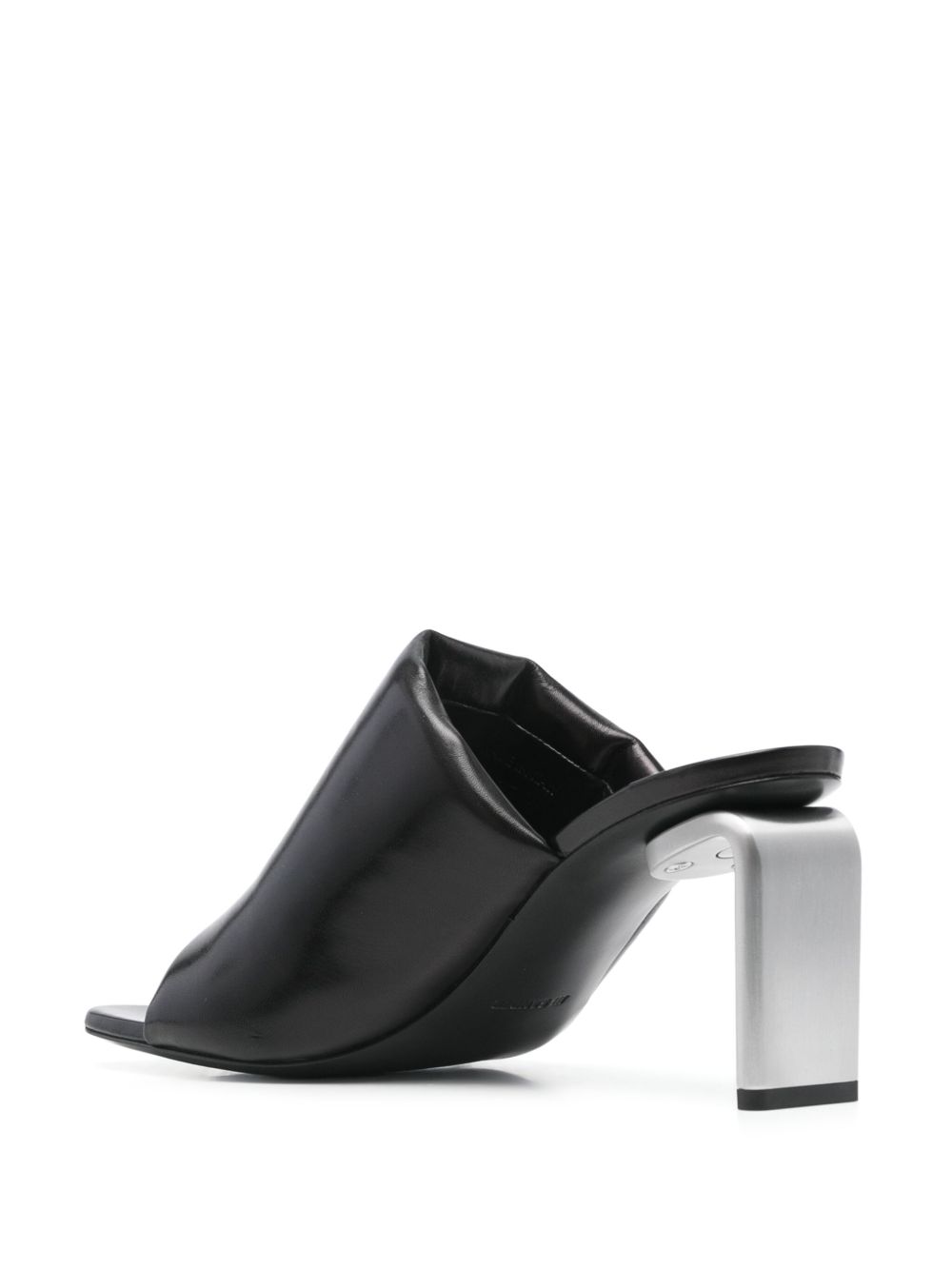 JIL SANDER 80MM LEATHER MULES