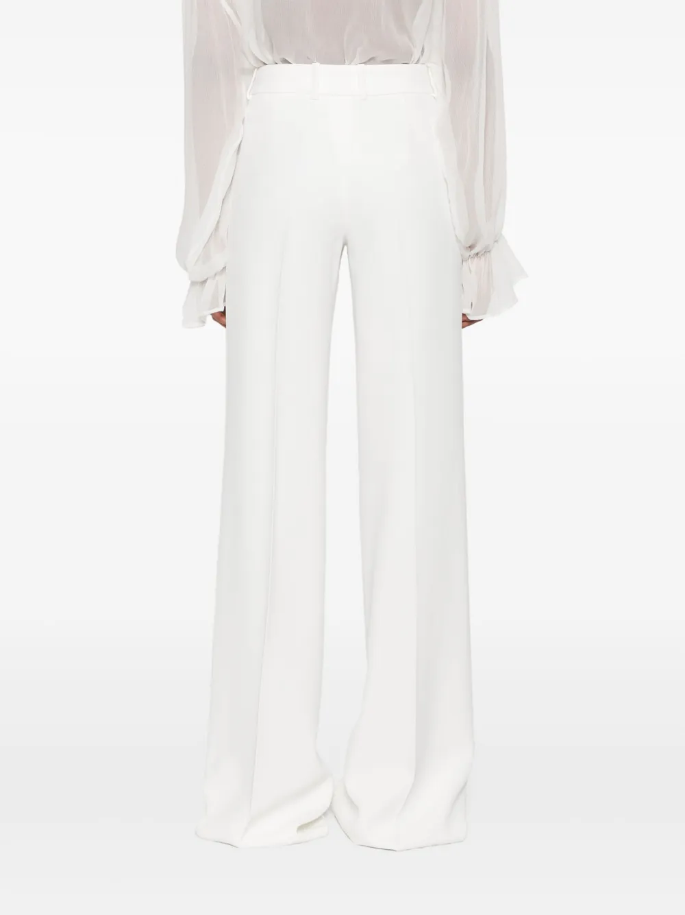 Ermanno Scervino Crêpe broek Wit