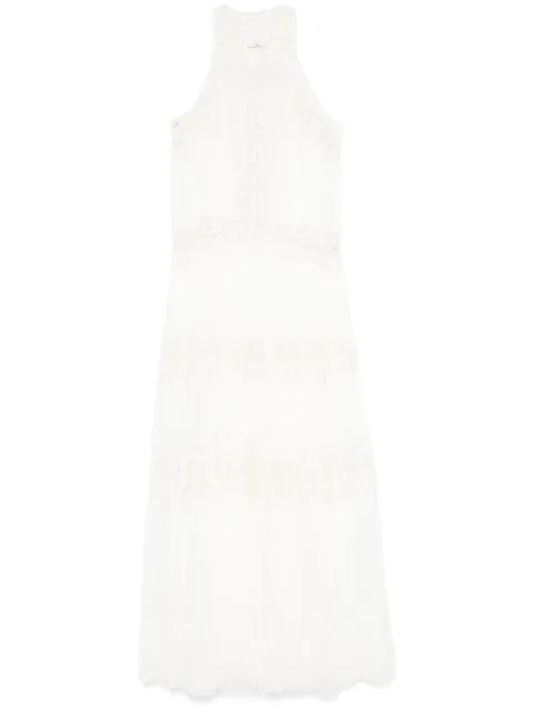 Ermanno Scervino lace-panelling maxi dress